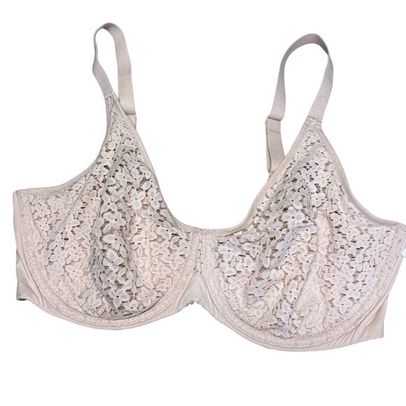 Chantelle Norah Comfort Underwire Nude Blush Bra 36E / 36DDD NWT - Picture 4 of 9